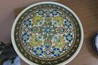 Vintage Turkish Iznik Armenian Islamic Art Pottery Plate Triangle Hallmark 13 