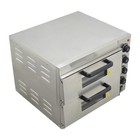 Commercial Bread Making Machines Double Electric Pizza Oven Pizza 110v 3kw