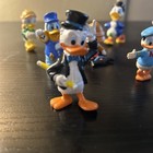 Vintage Set Of 10 Donald Duck Pvc Figures   3 Other Donald Duck Figures
