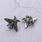 Bee Insect Lapel Brooch Pin Silver Insect Accessories Women   Men Jewelry