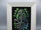 Original Mookie Sato Tiki Art Png Black Velvet Painting In Frame Tiki Mug
