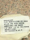 Vintage Gi Issue Red Cross Flag - Vietnam Era