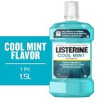  3 Pack  Listerine Cool Mint Antiseptic Mouthwash  For Bad Breath   Plaque Oral