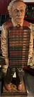    rare    Vintage Lifesize Albert Einstein Fiberglass Statue   Cabinet