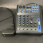 Audio2000 s Amx7321 Pro Four-channel Audio Mixer Usb Bluetooth Working