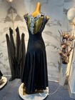     Elegant Black American Smooth Ballroom Dress      Stunning Details     