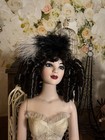 Doll Wig  No Brand  Dark Brown Or Black  Size 8-9  Fits 22 Inch American Model