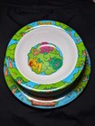 Vintage   Barney   Bj   Child s Plate   Bowl Set   Selandia Melamine   1996
