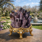 1kg Large Amethyst Cluster Genuine Purple Crystal Healing Geode Reiki Specimens