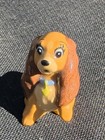 Disney Hagen Renaker Lady   The Tramp 4 Pc Set 1950s Lady Si am Scamp Jock As Is