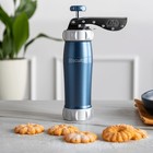 Biscuit Cookie Press Design Line  Powder Blue  Made In Italy  20 Shapes  2 Co   