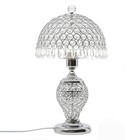 Crystal Table Lamp Bedside Nightstand Desk Reading Lamp Bedroom Living Room Lamp