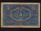 Czechoslovakia p-7  5 Korun  1919   Girl   F   