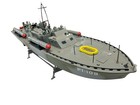 Vintage Lindberg Pt 109 Model 812 1 32 Motorized Us Navy Torpedo Boat Kennedy