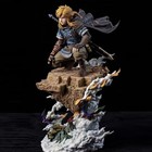 The Legend Of Zelda Link Master Sword Action Figure Statue Collectible Toy