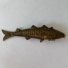 Jewish Besamim Spice Fish Copper Antique