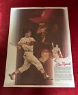 Coca-cola 1970 St Louis Cardinals Stan Musial Signed-autographed Baseball Poster
