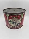 Antique 1930 s T And P Texas   Pacific Railroad Dining Car Coffee Tin