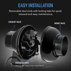 4  Inline Fan Kit W speed Controller Carbon Filter ducting Rope Combo Low Noise 