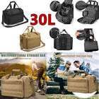 Us Tactical Military Gun Range Bag Deluxe Pistol Shooting Range Duffle Bags-30l