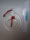 Kosta Boda Large Heart Suncatcher Figurine Art Glass Bertil Vallien Sweden