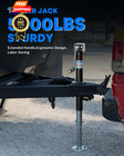 Kohree Upgraded 5000 Lbs A-frame Trailer Jack  20-24v Cordless Drill Black 