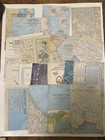 Large Lot Of 101 Vtg National Geographic Maps From 40s 8  50s 41  60s 52   Read
