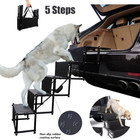 Pet Stairs Foldable 5-step Dog Steps For High Bed Non-slip Car Ladder Ramp Suv