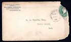 Us 1889 Letterhead And Cover From Benjamin Harrison 23rd President Of The U s 