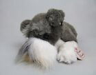 Vtg Russ Berrie Yomiko Schnauzer Plush Stuffed Animal Realistic Lifelike 18  New