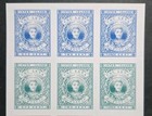 Hawaii Stamps 1860 1c  2c    3c Kamehameha Iii Die Essay Color Trial Replica Set