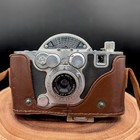 Rare Vintage Mercury Ii Model Cx 35mm Half-frame Camera W orig Case flash manual