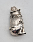 Nice Condition Unusual Toby The Dog Sterling Silver Vesta Case London 1980