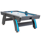 Atomic 7 5  Indiglo Led Air-powered Hockey Table Includes 2 Led Pushers And Puck