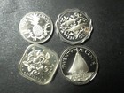 Bhs5 bhs8  Bahamas-  Four  Proof Coins -