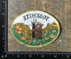 Vintage Yosemite National Park Bear Poppy Flowers California Souvenir Patch