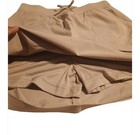 Nautica Girls Beige Skort Uniform Size 12 Regular  Drawstring  Pockets