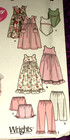 Girl Child Simplicity 5226 Pattern Slip Dress Top Pants   Uncut Size 3 4 5 6 7 8