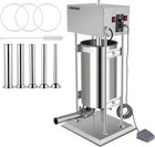 Electric Sausage Stuffer Maker 10l  15 4lbs Meat Filler Machine Stainless Steel