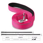 Reflective Nylon Personalized Dog Collar   Training Leash Pet Towing Rope   Lead