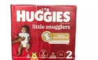 Huggies Little Snugglers Size 2 Diapers 72 Ct Leak Free Comfort 12-18 Lbs