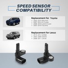 89543-04020 89543-60050 Abs Wheel Speed Sensor For Toyota Tacoma fj Cruiser 4 0l