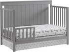 Lazio Crib To Toddler Bed Guard Rail Conversion Kit  Dove Gray  Greenguard Gold 