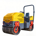 2000kg Mini Road Roller 2ton Hydraulic Oil Vibratory 23hp Gas Engine Free Ship