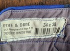 Disney Worldwide Five And Dime Window Pane Pants Mens Cast Costume T-bone 34x30
