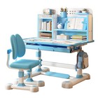 Kids Desk And Chair Set height Adjustable Study Desk For Kids W  Pull Out Drawer