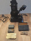 Antique Path   Baby 9 5 Mm Film Projector   Splicer Accessories Box Ca 1920 s