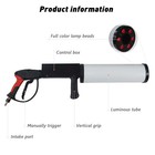 Co2 Gun Jet Effect Fogger Smoke Gun Cryo Fog Party Led Cannon Night Club Bar Dj