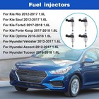 Injectors Set Of 4 Compatible With 2012-2017 Accent Veloster Rio Soul 1 6l Non