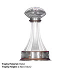 New Peach Bowl Championship Mini Trophy With Acrylic Display Case Fan
